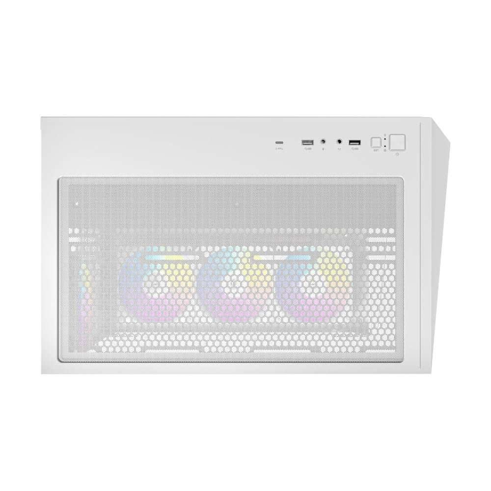 Antec C5 ARGB ATX DUAL Mid Tower Gaming Chassis  White