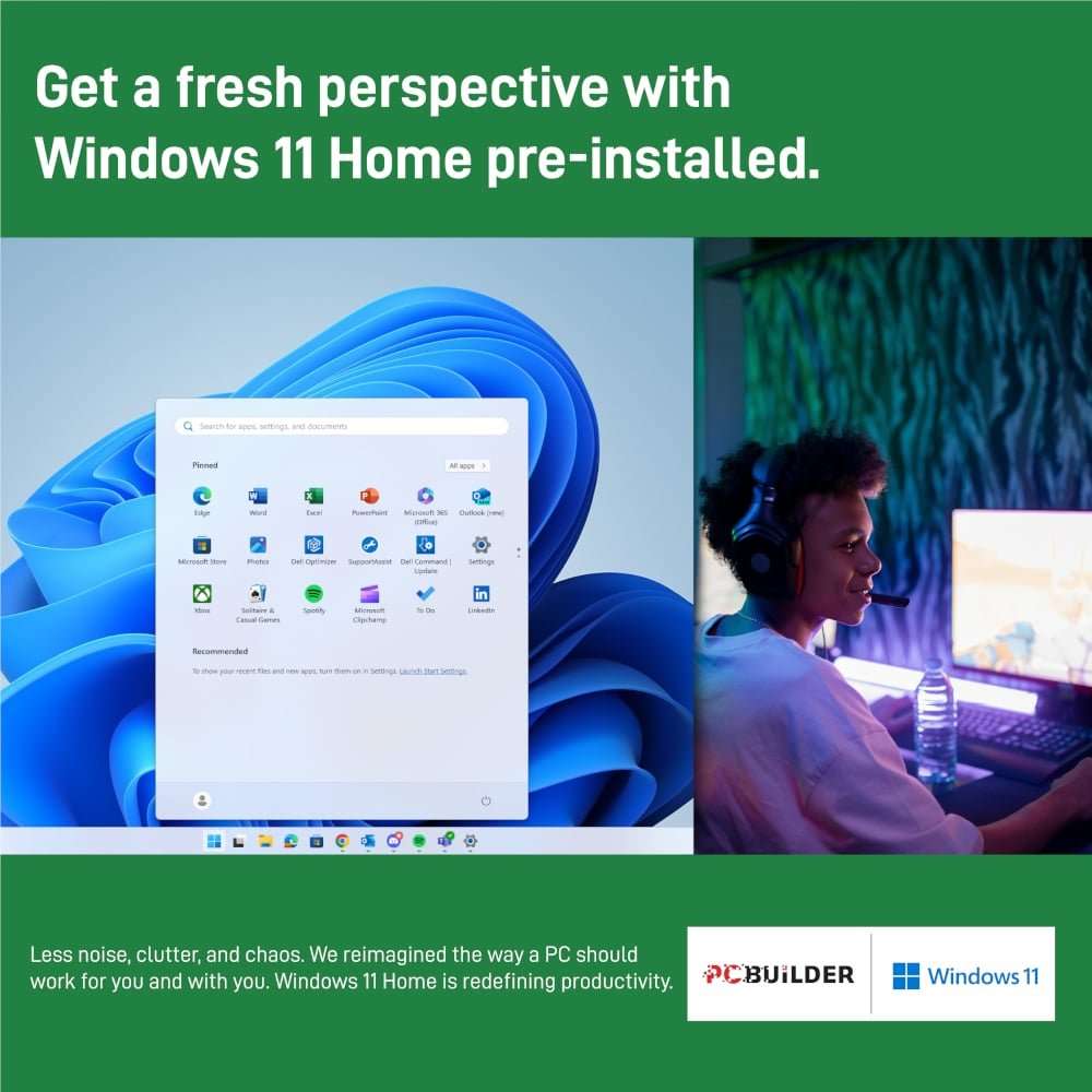 PCBuilder Intel i7-12700 HOME MASTER Windows 11 Desktop PC