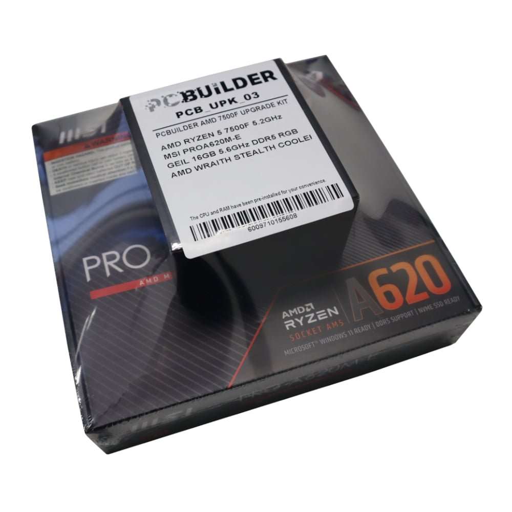 PCBuilder AMD Ryzen 5 7500F LEVEL UP Core Upgrade Kit