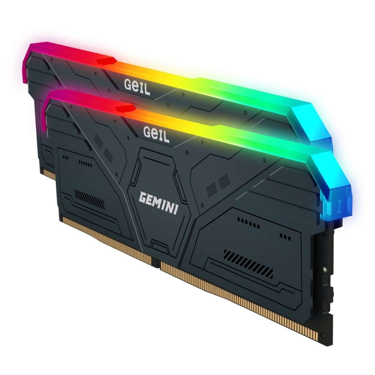 GeIL Gemini RGB 32GB DDR5 6000MHz Desktop Gaming Memory Kit (2 x 16GB)  Grey
