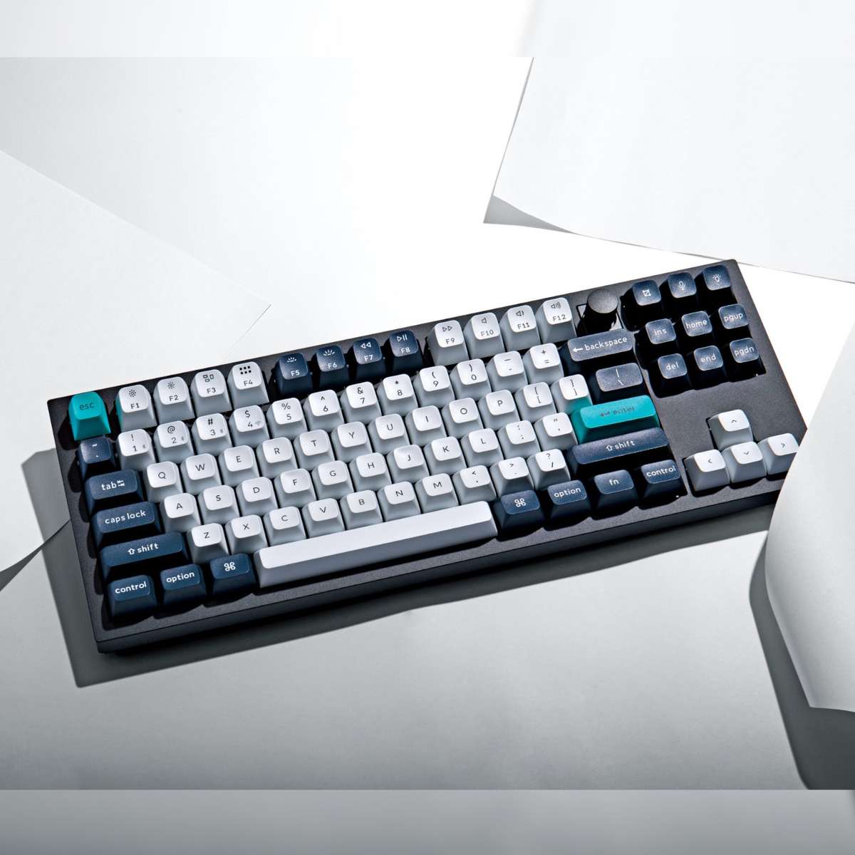 Keychron Q3 Max 80% Full Assembled Knob Red Switch Hot-Swap Gateron Jupiter RGB Wireless Keyboard...