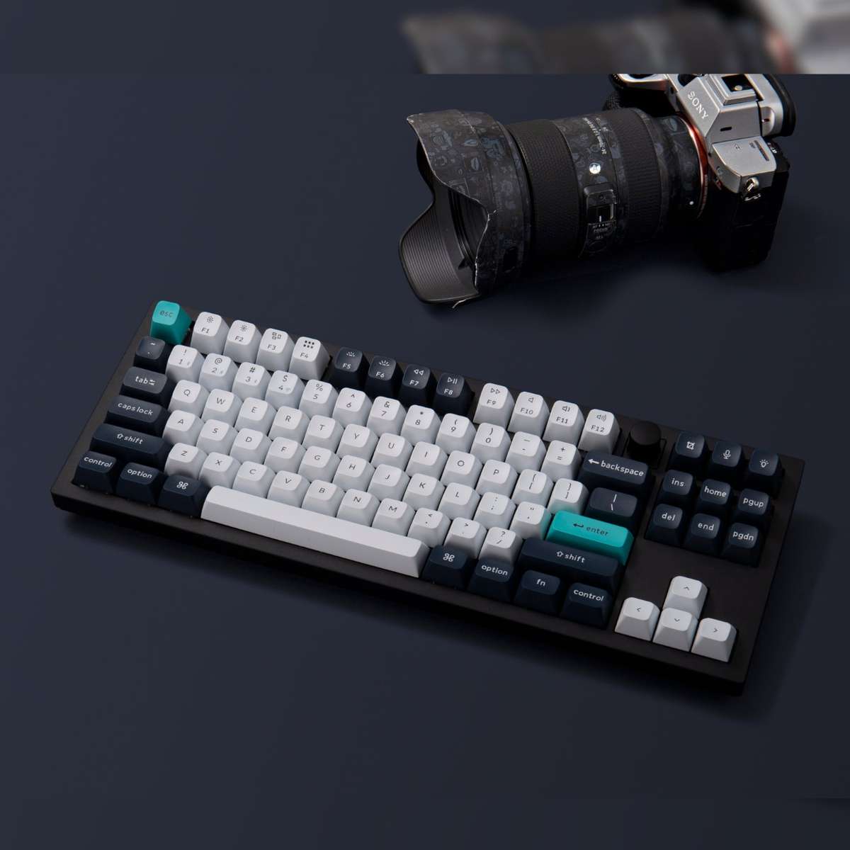 Keychron Q3 Max 80% Full Assembled Knob Red Switch Hot-Swap Gateron Jupiter RGB Wireless Keyboard...