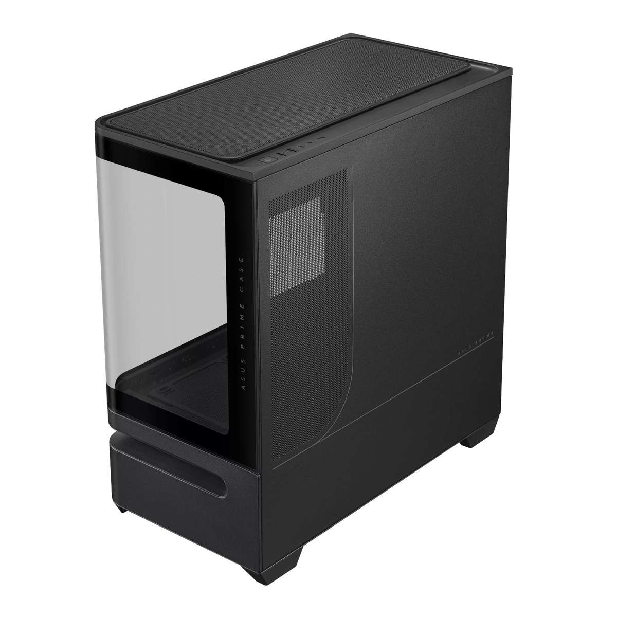 Asus Prime AP202 ARGB Curved Tempered Glass Micro-ATX Chassis  Black