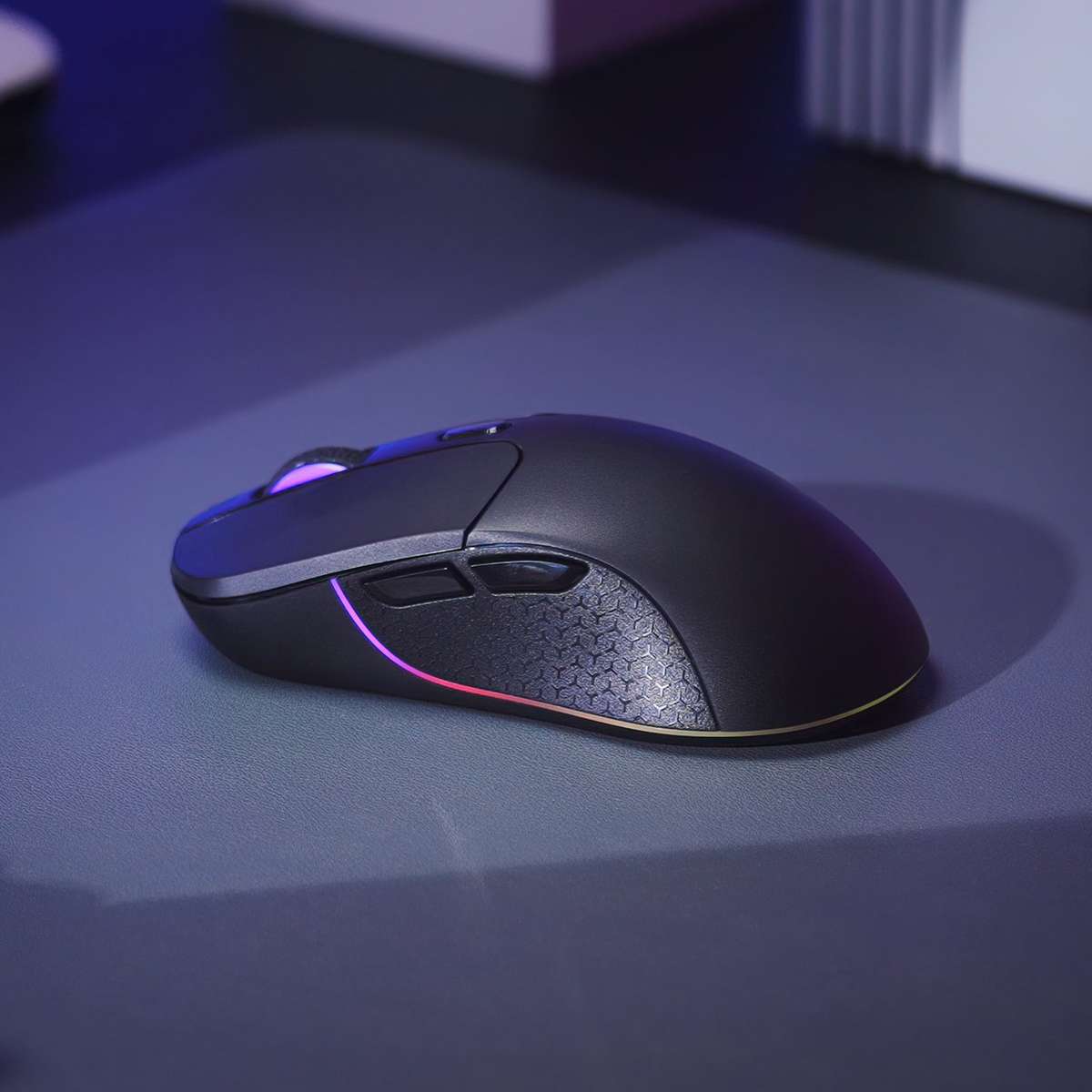 Keychron M3 RGB Wireless Optical Mouse  Black