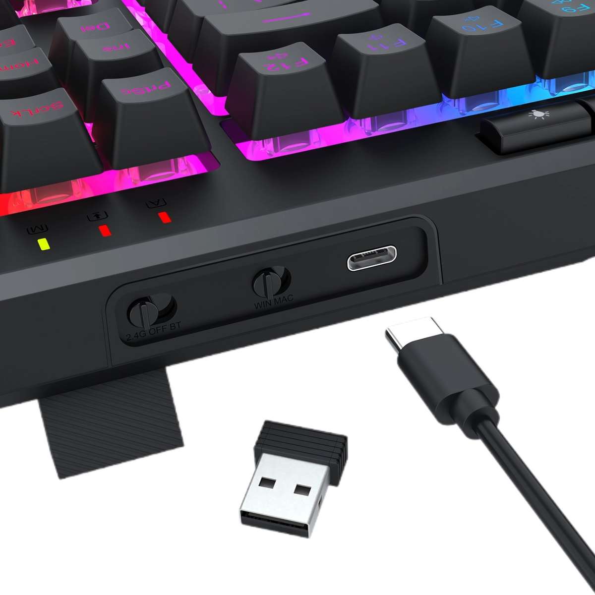 Redragon SHIVA PRO Wireless keyboard - Black
