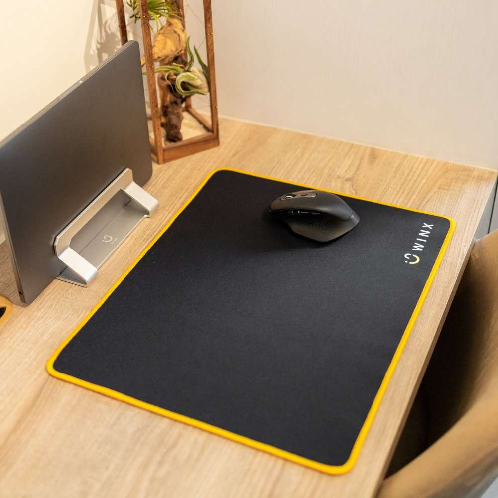 WINX GLIDE Black Medium Mouse Pad