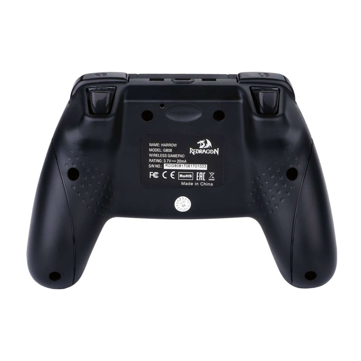 Redragon HARROW Wireless X/D-input(Digital/Analog) PC Controller - Black