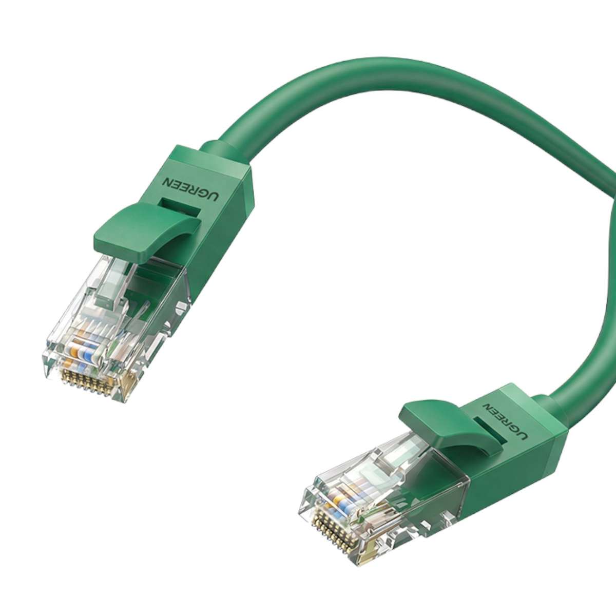 UGREEN RJ45 CAT6 2m LAN Network Cable - (1Gbps, 250MHz)  Green