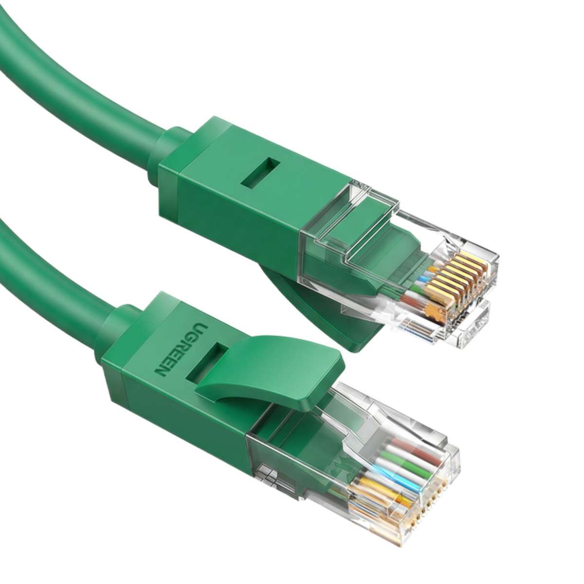 UGREEN RJ45 CAT6 1m LAN Network Cable  (1Gbps, 250MHz)  Green