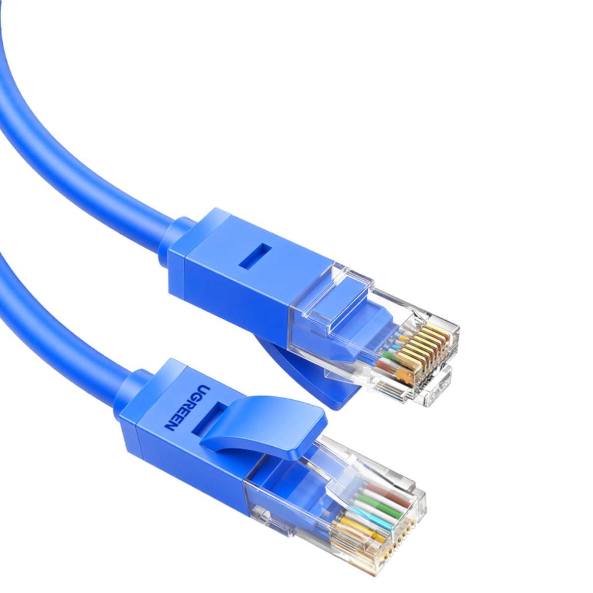 UGREEN RJ45 CAT6 2m LAN Network Cable  (1Gbps, 250MHz)  Blue