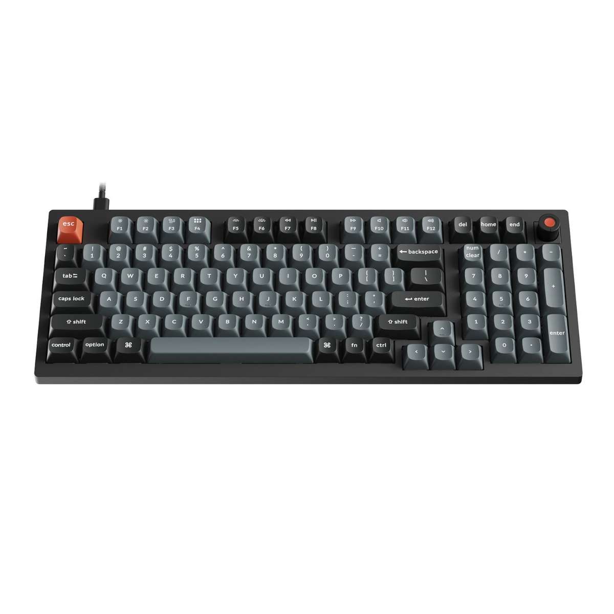 Keychron V5 Ultra 96% 8K Red Switch Hot-Swapple Silk POM RGB Wireless Keyboard