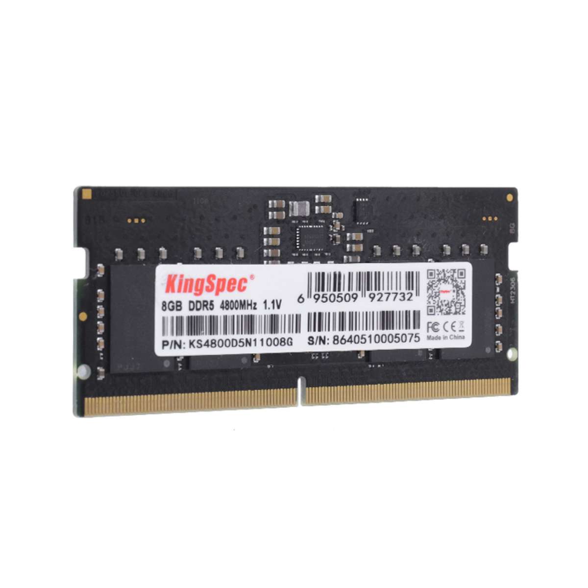 Kingspec 8GB 4800MHz DDR5 SODIMM Notebook Memory
