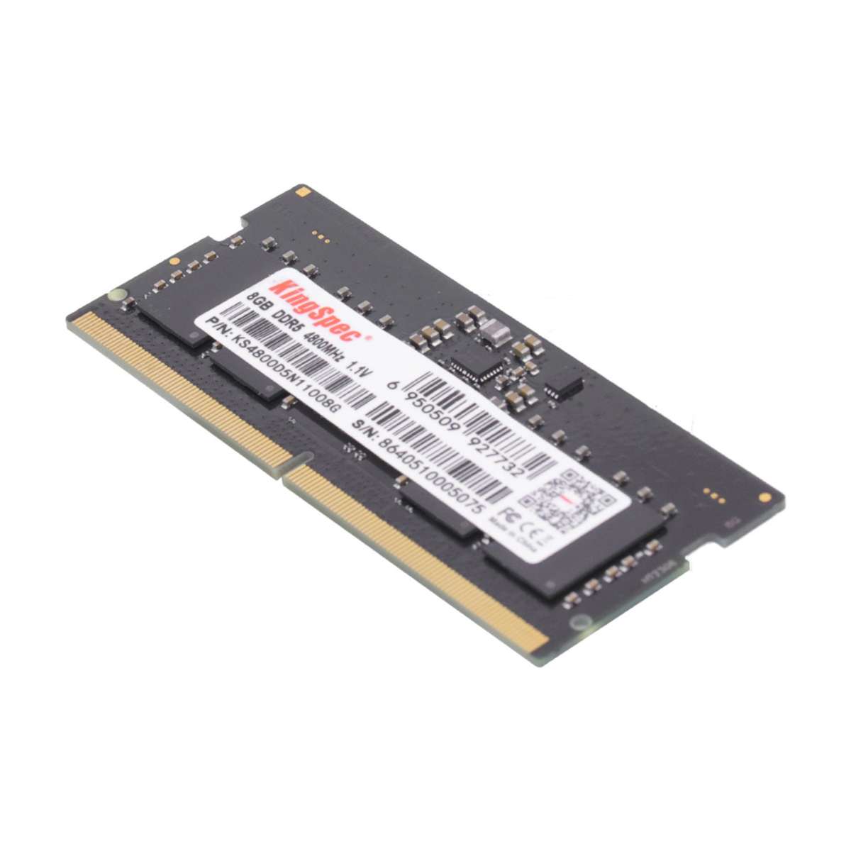 Kingspec 8GB 4800MHz DDR5 SODIMM Notebook Memory