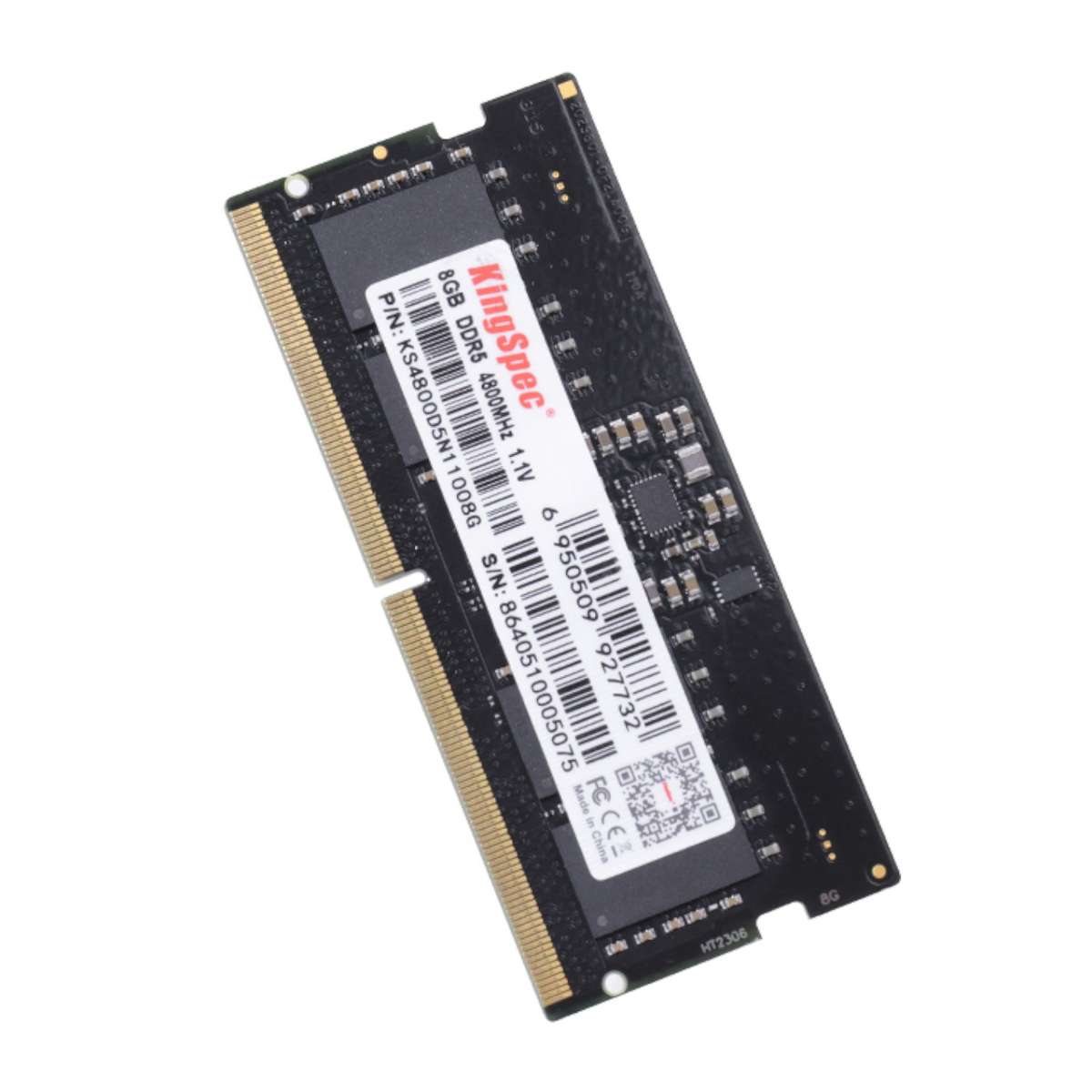 Kingspec 8GB 4800MHz DDR5 SODIMM Notebook Memory