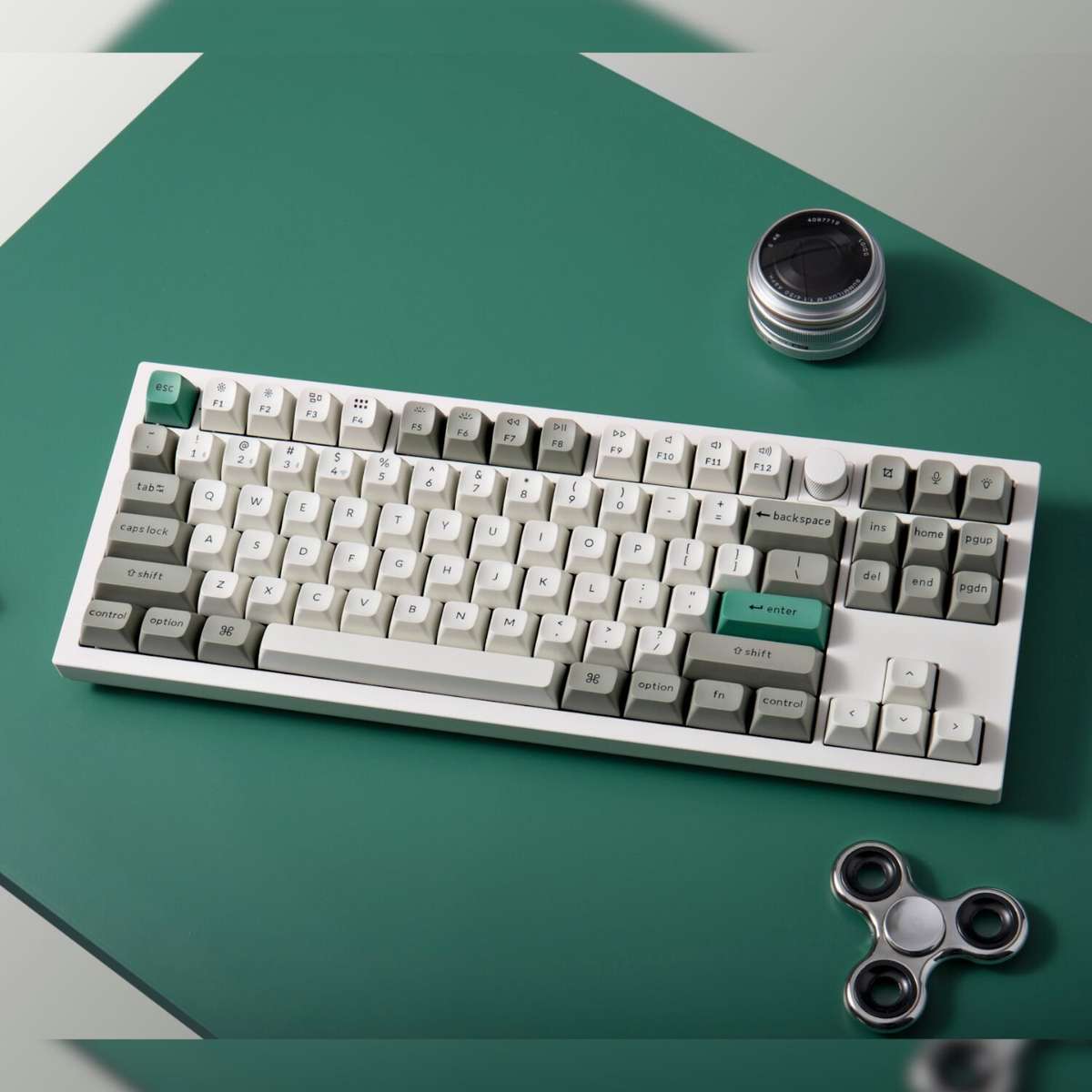 Keychron Q3 Max 80% Full Assembled Knob Red Switch Hot-Swap Gateron Jupiter RGB Wireless Keyboard...
