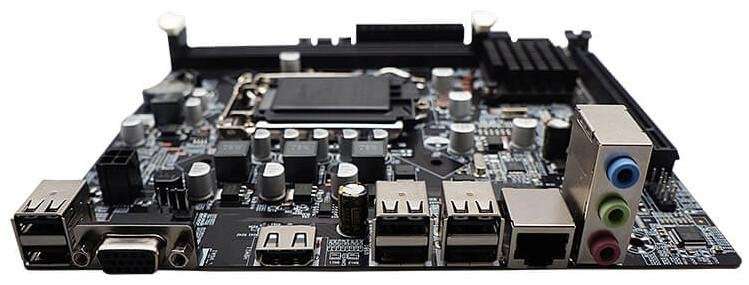 Arktek Intel H61 Motherboard, Socket LGA1155, Micro-ATX