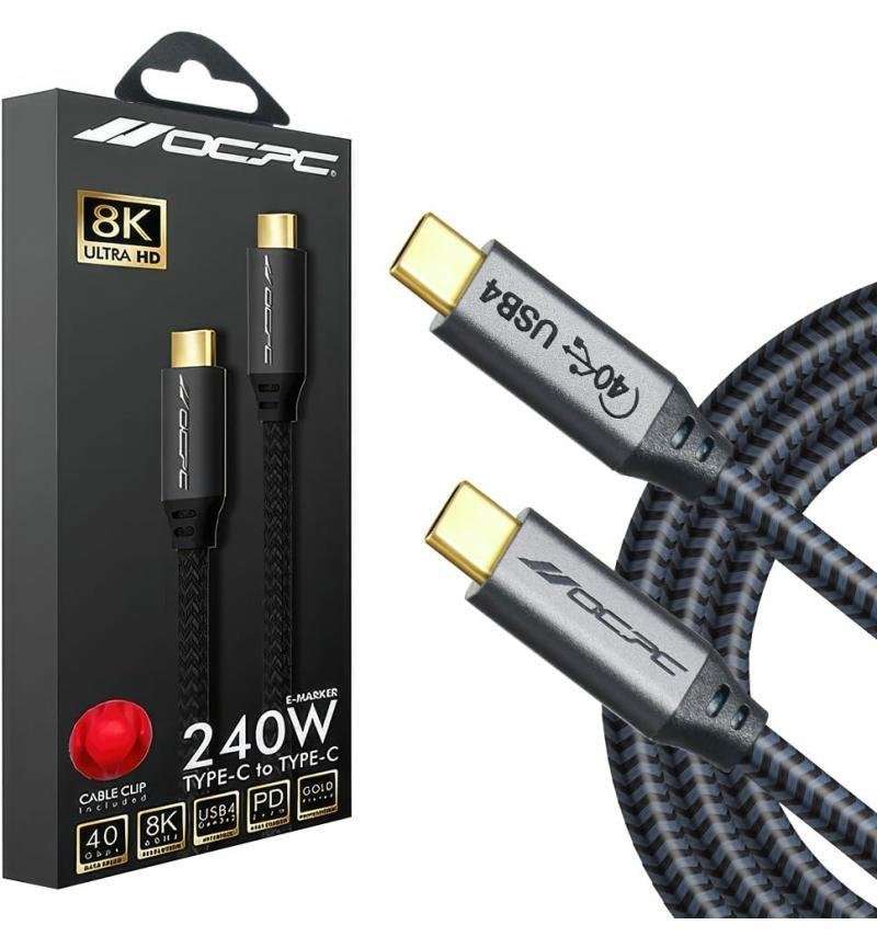 OCPC USB-C to USB-C 240W  - 0.8m CABLE