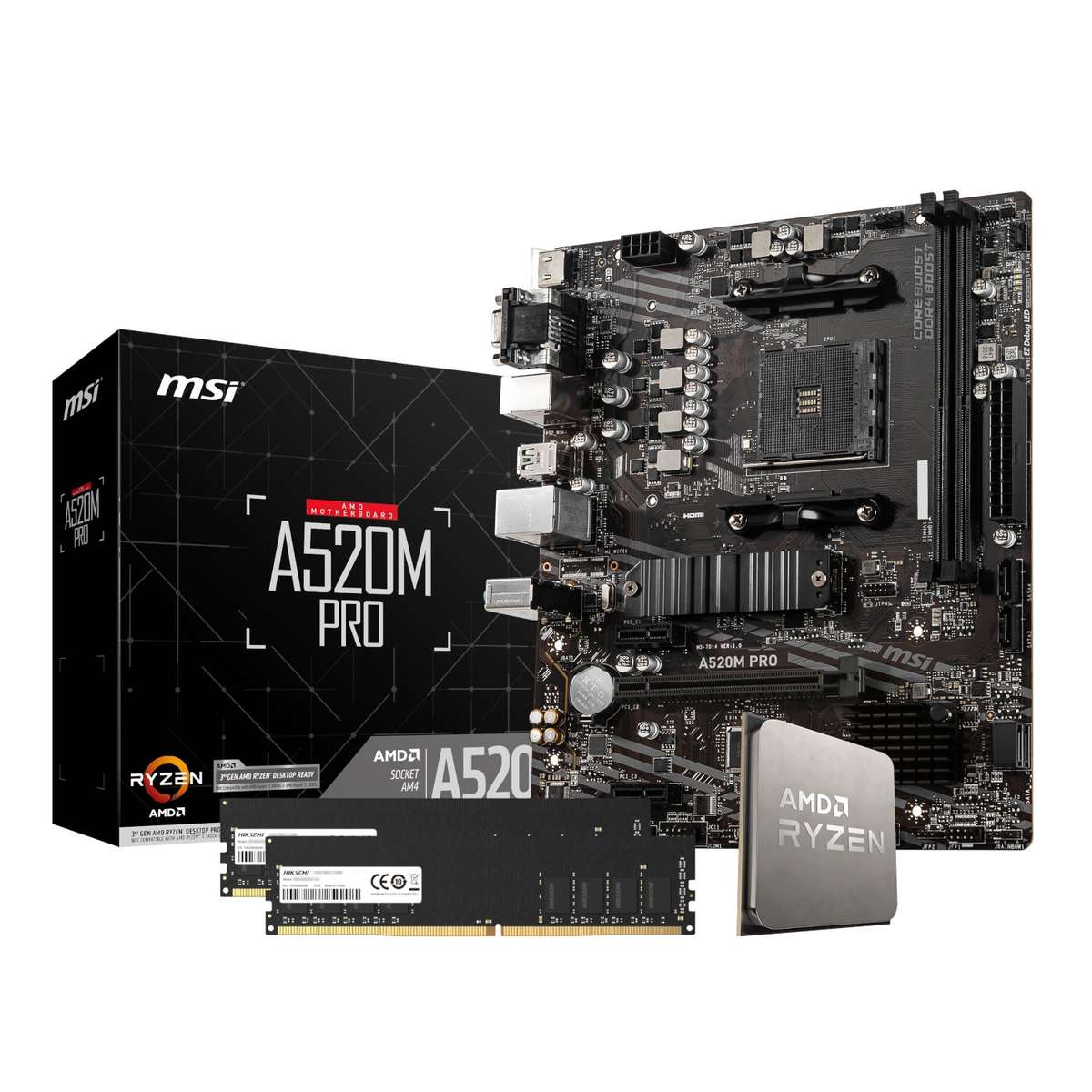PCBuilder AMD Ryzen 3 3200G LEVEL UP Core Upgrade Kit
