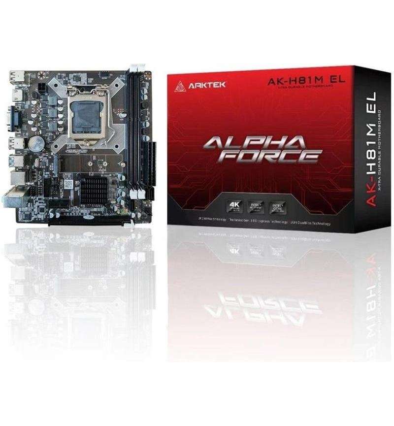 Arktek AK-H81M EL Micro-ATX Motherboard | LGA1150