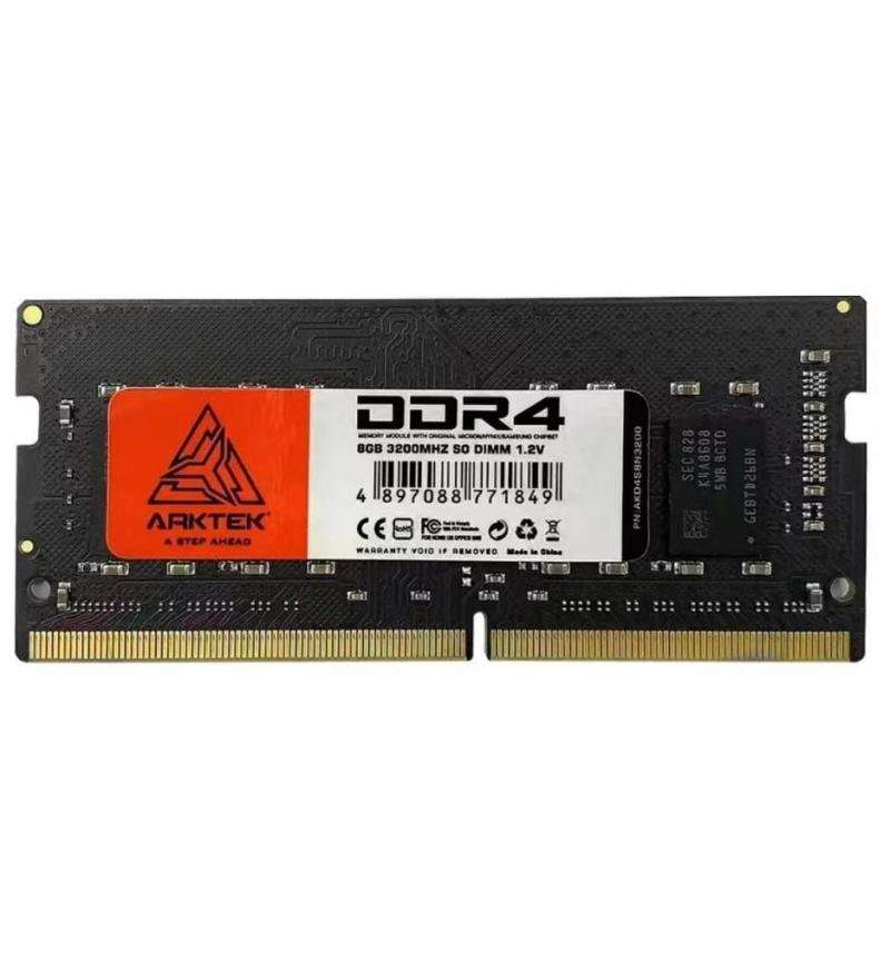 Arktek 8GB DDR4 3200MHz SO-DIMM Notebook Memory