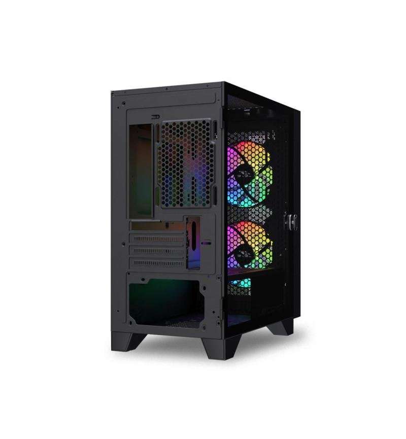 OCPC Scura Mesh M-ATX ARGB Black PC Case