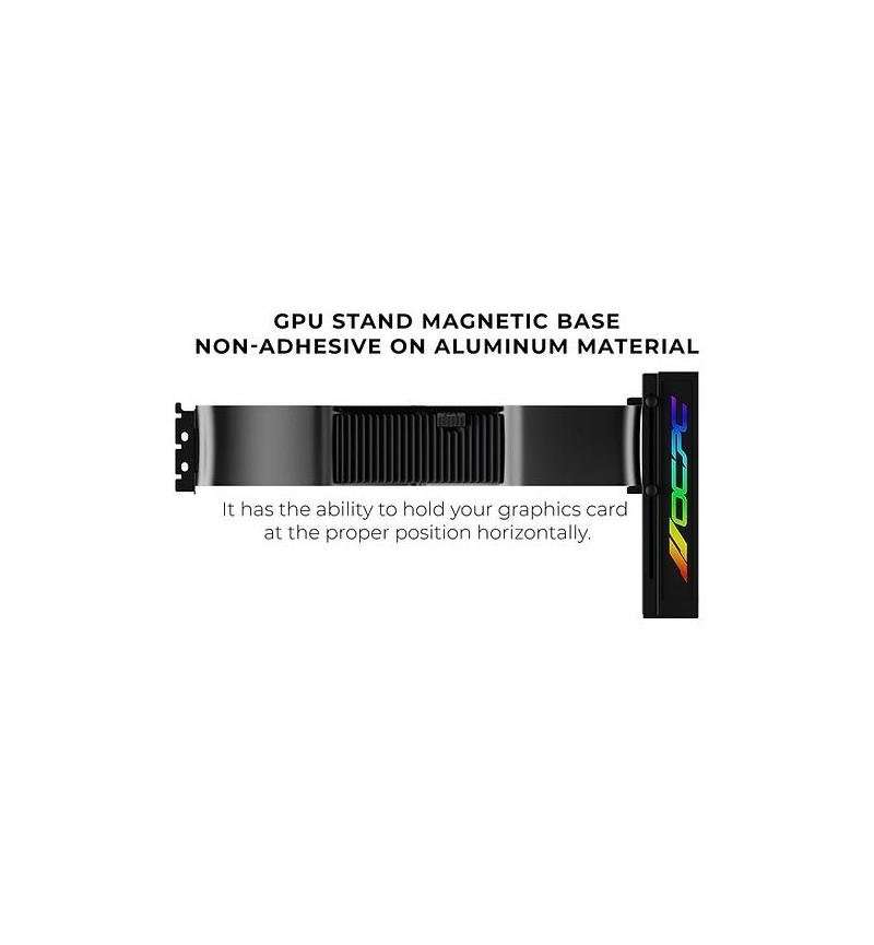 OCPC Pole P1 Graphics Card Cool Holder - BLACK