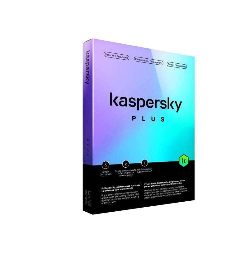 Kaspersky Plus Security  3 Devices / 1 Year