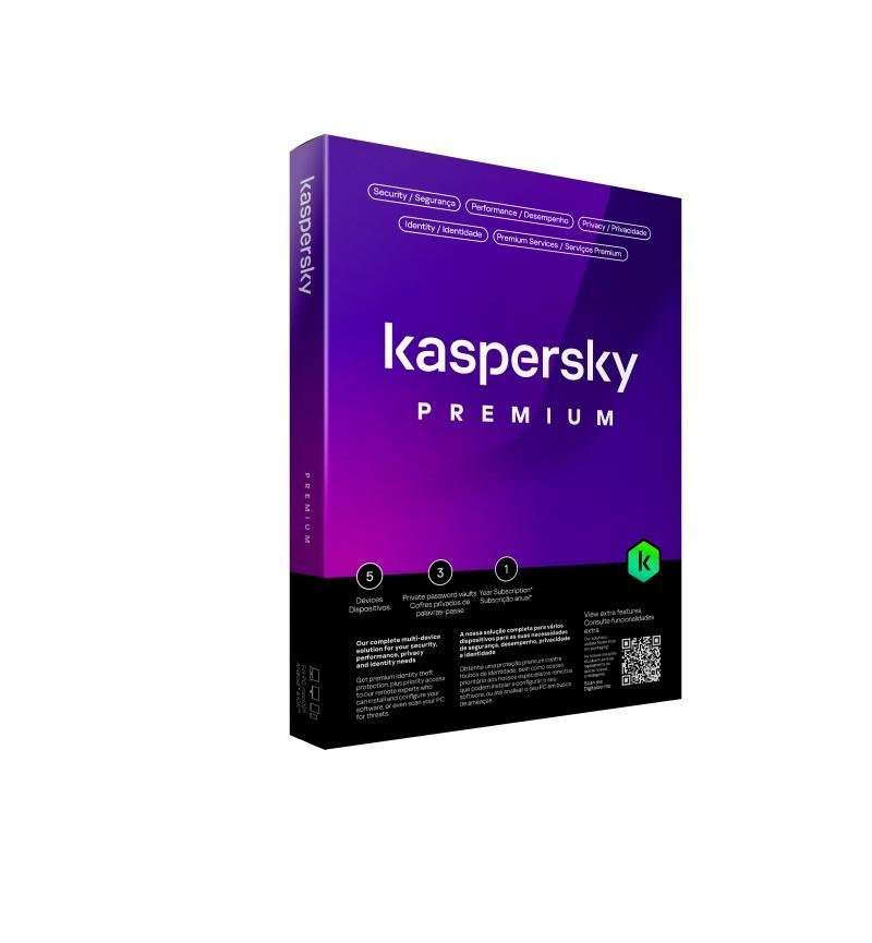 Kaspersky Premium Security  5 Devices / 1 Year