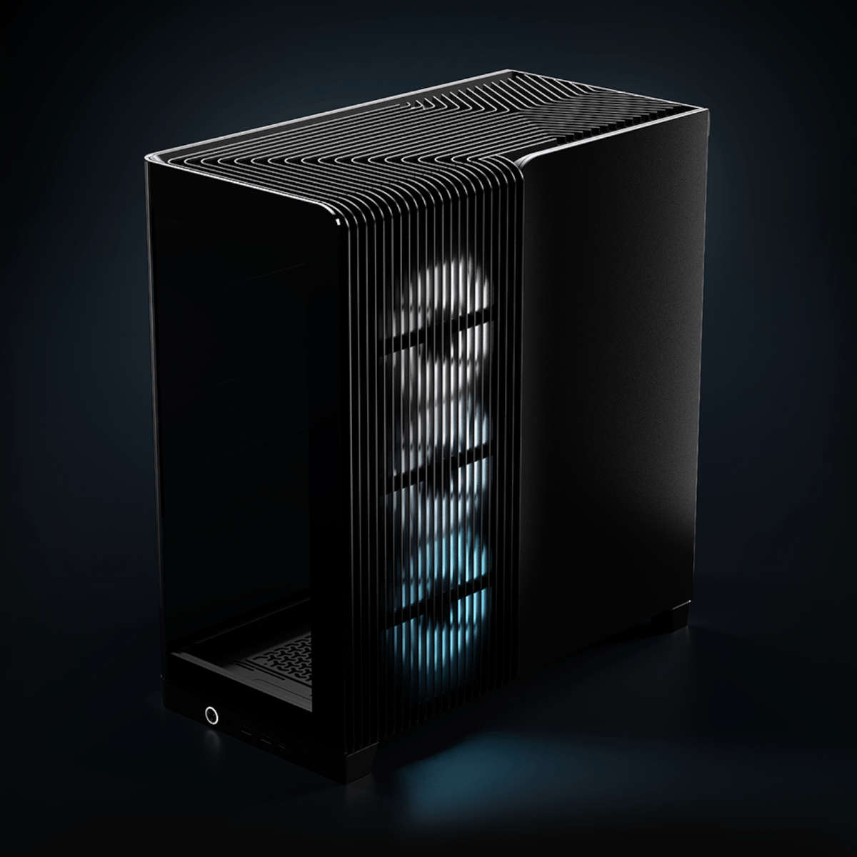 Corsair FRAME 4500X RS-R ARGB Panoramic Glass Mid-Tower PC Case - Black