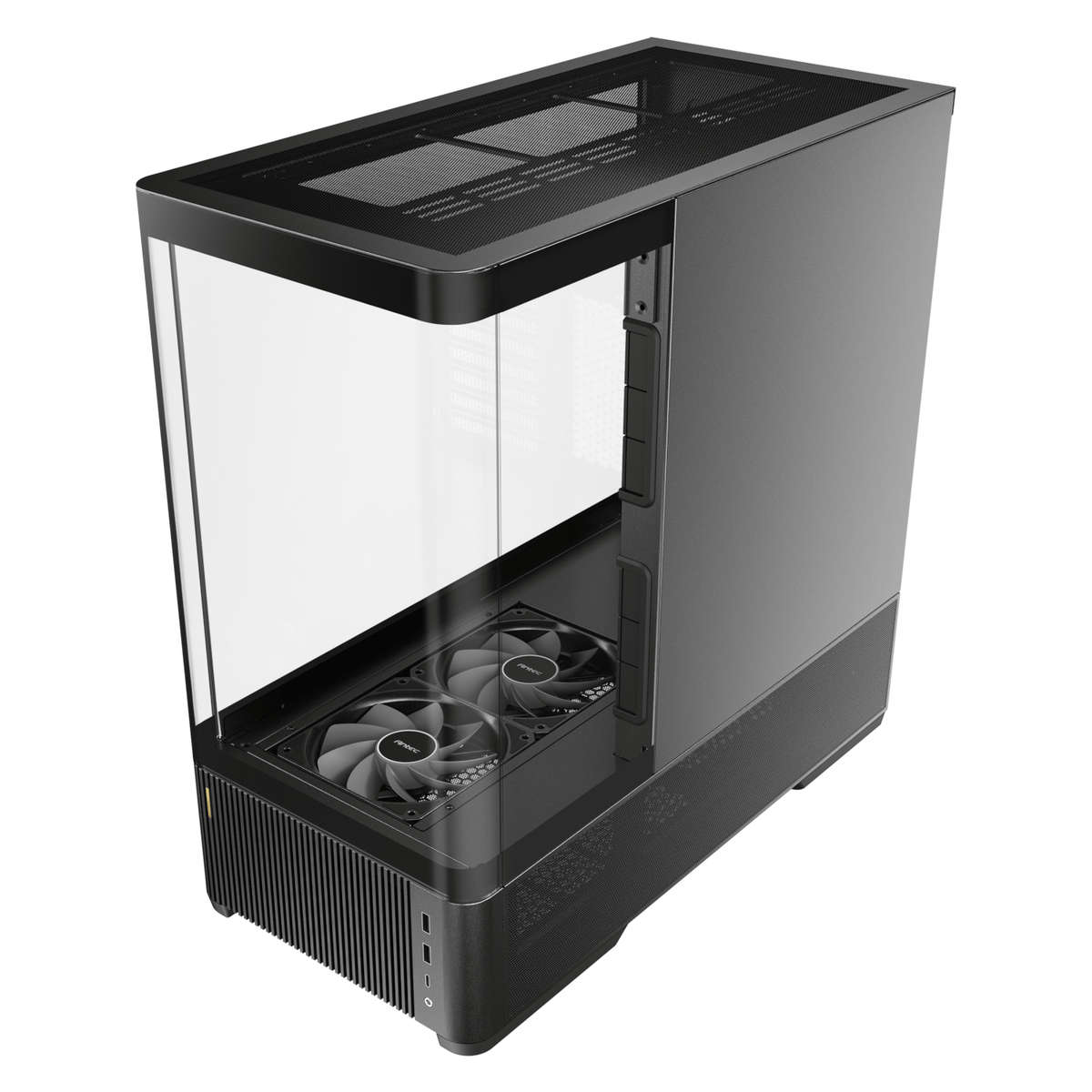 Antec C6 CURVED AIR ATX | Micro-ATX | ITX Mid-Tower Gaming Chassis - Black