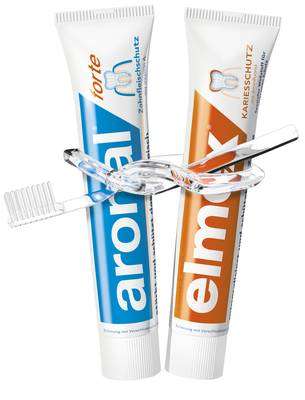 ARONAL & ELMEX Toothpaste Bundle (2 x 75ml)