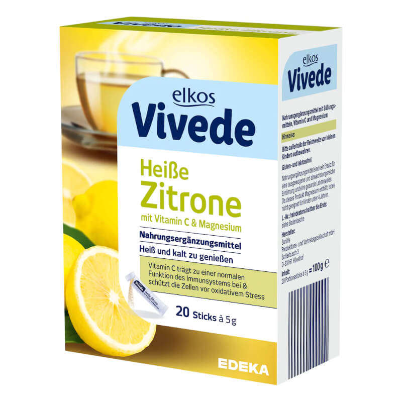ELKOS Vivede Hot Lemon  20 Sticks