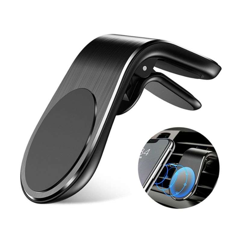 Magnetic Car Cellphone Holder - Black