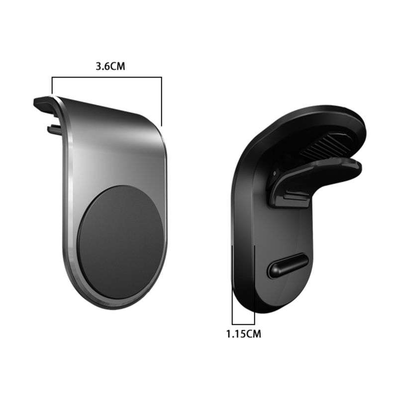 Magnetic Car Cellphone Holder - Black