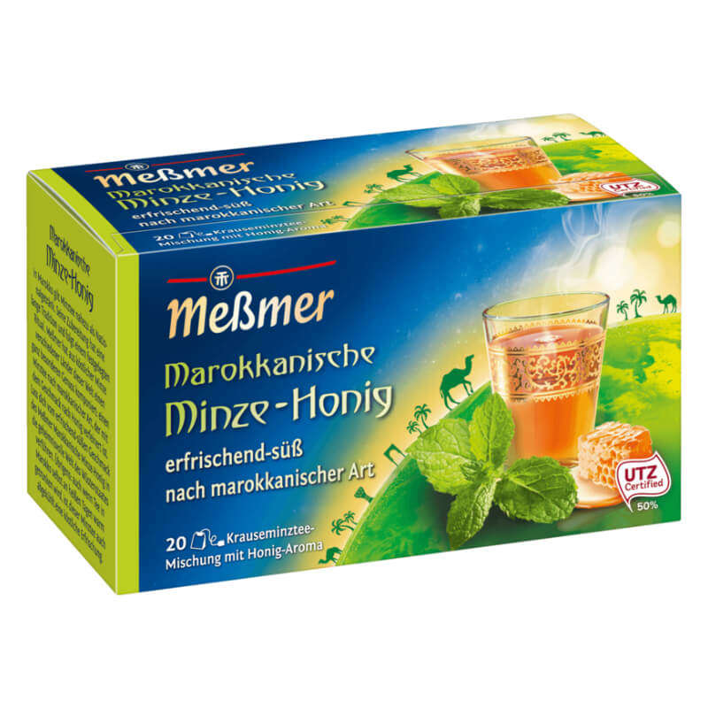 Messmer Moroccan Mint Honey Herbal Tea - 20 bags (BB)