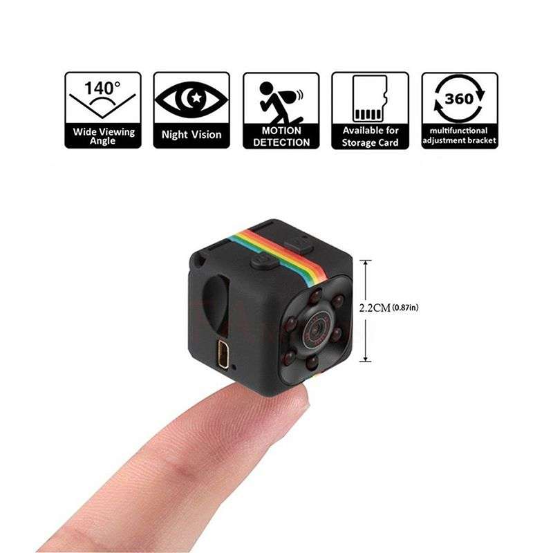 Mini DV HD Camera SQ11 - Black