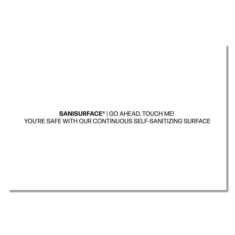 SaniSurface Shopping Trolley Seat Sticker - 25 pcs