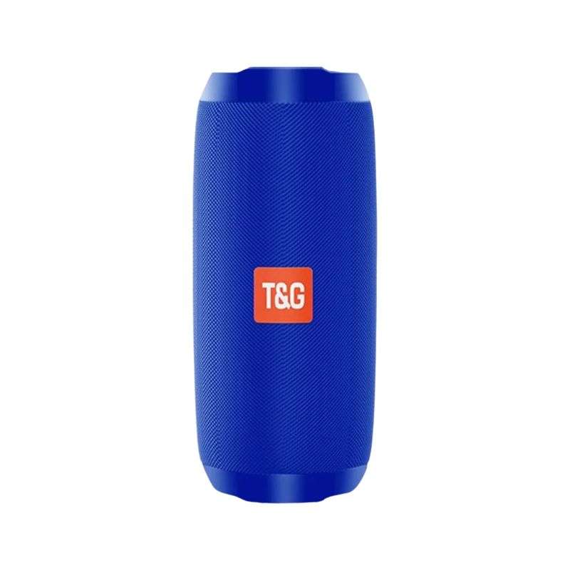 T&G Portable Wireless Bluetooth Stereo Speaker TG117 - Blue