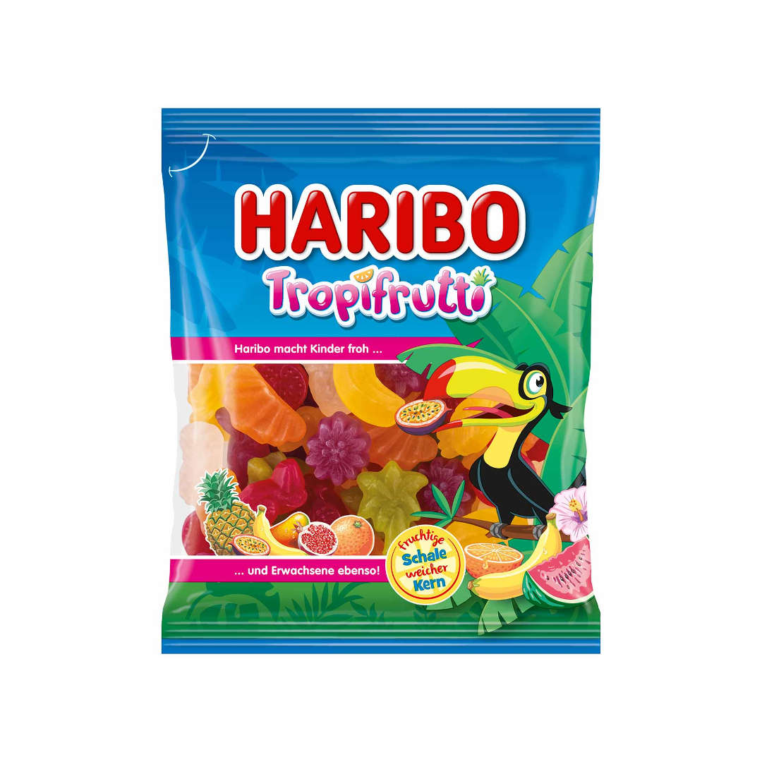 HARIBO Tropifrutti Fruit Jelly Sweets - 175g (BB)