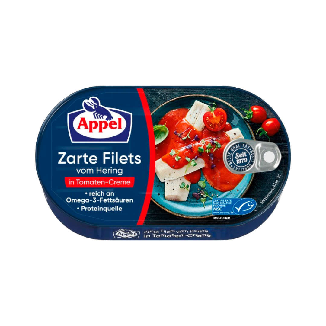 APPEL Herring Fillets in Tomato-Creme - 200g