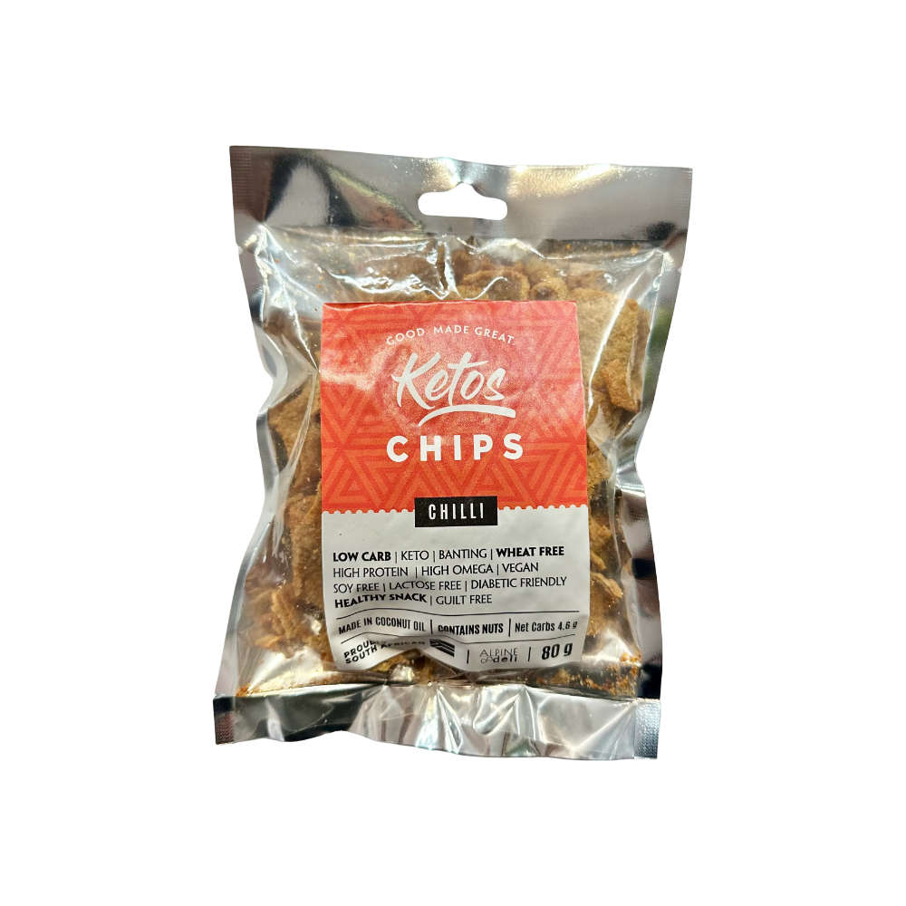 Ketos Low-Carb Chips | Chilli - 80g