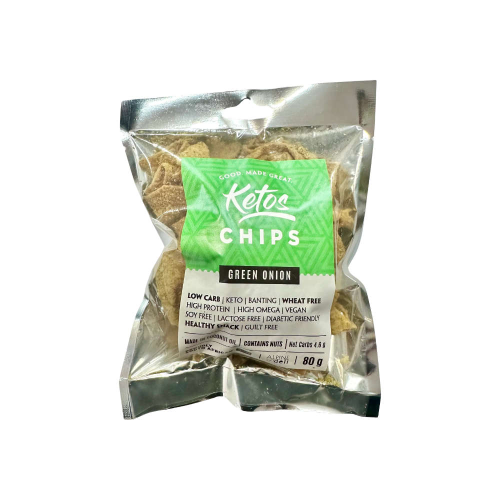 Ketos Low-Carb Chips | Green Onion - 80g
