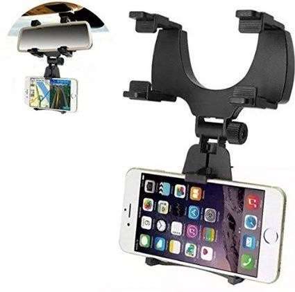 Rearview Mirror Smart Phone Mount