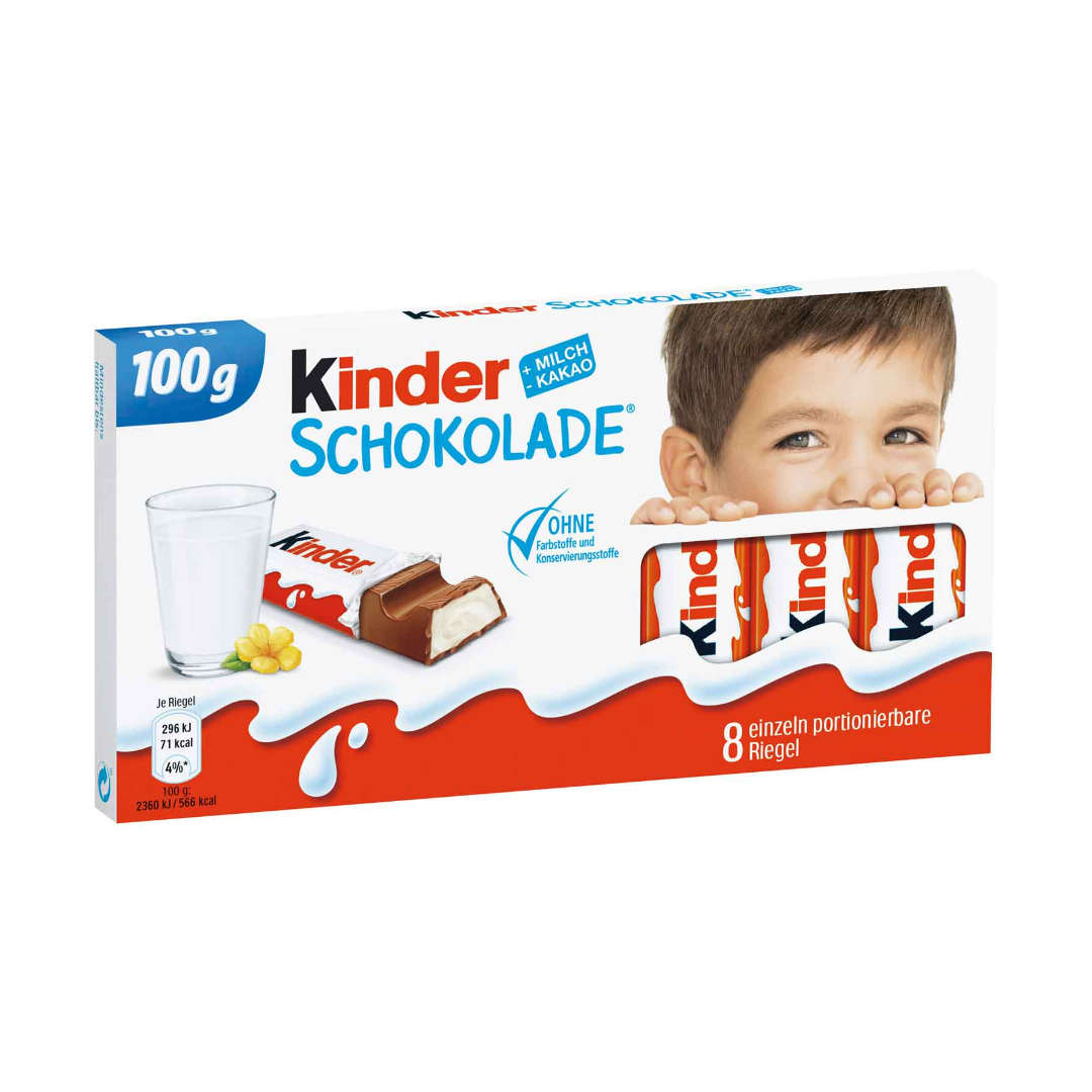 FERRERO Kinder Schokolade - 8x12.5g