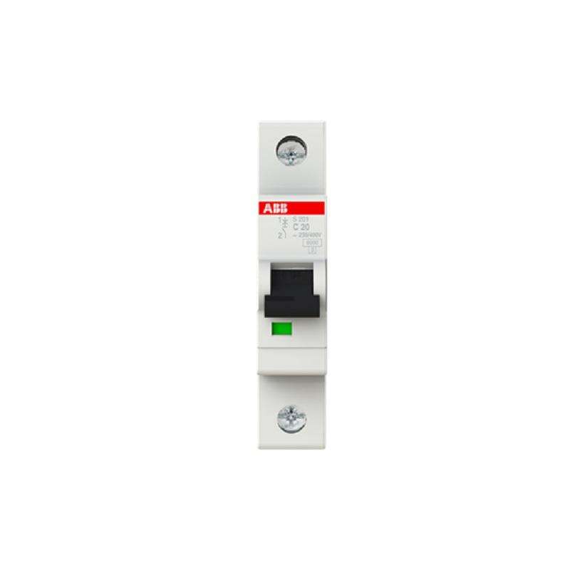 ABB System M Pro 20A Mini Circuit Breaker 1P Curve C