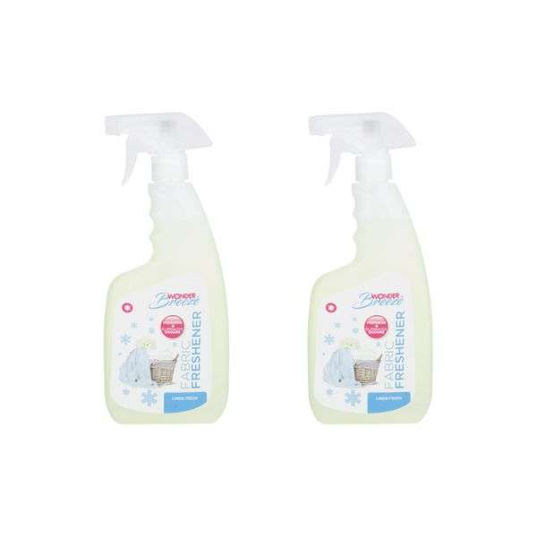 Wonder Breeze- Fabric Freshener- Linen Fresh- 500ml (2 Pack)