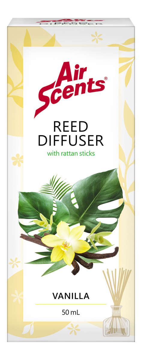 Air Scents Reed Diffuser Vanilla 50ml