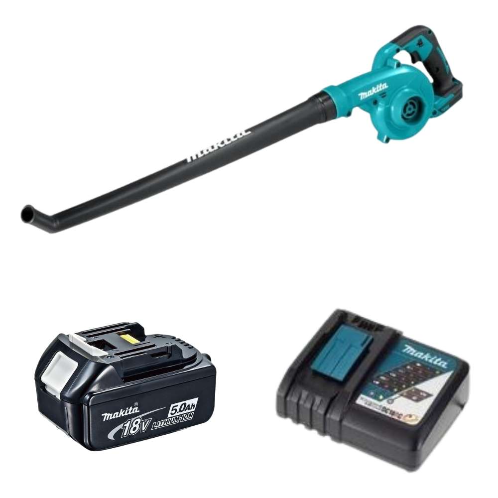 Makita - Makita - Cordless Blower (DUB186Z) with 6.0Ah Battery and Charger