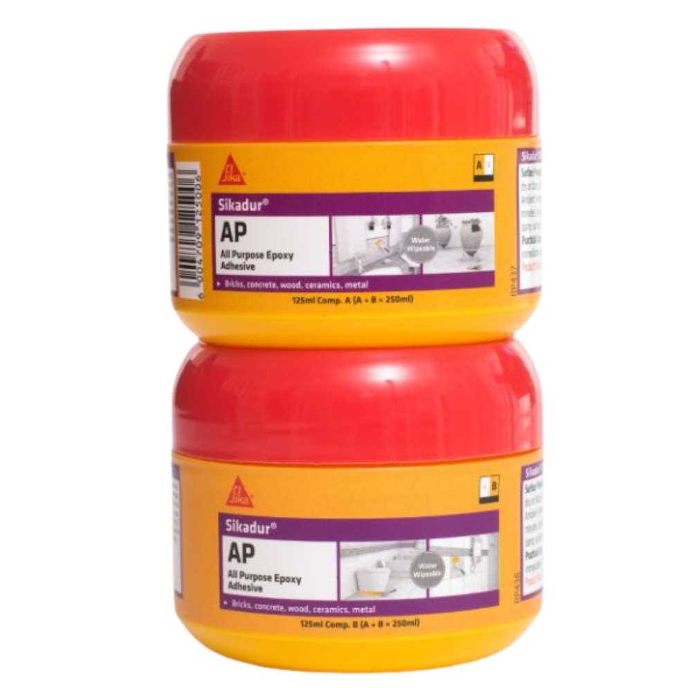 Sika - Sikadur AP All Purpose Epoxy Adhesive Pack - (125ml + 125ml)