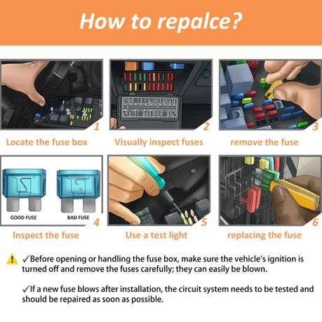 Mix Box 485Pcs Car Blade Fuse Kit for 2A - 40A Auto Fuses with Puller